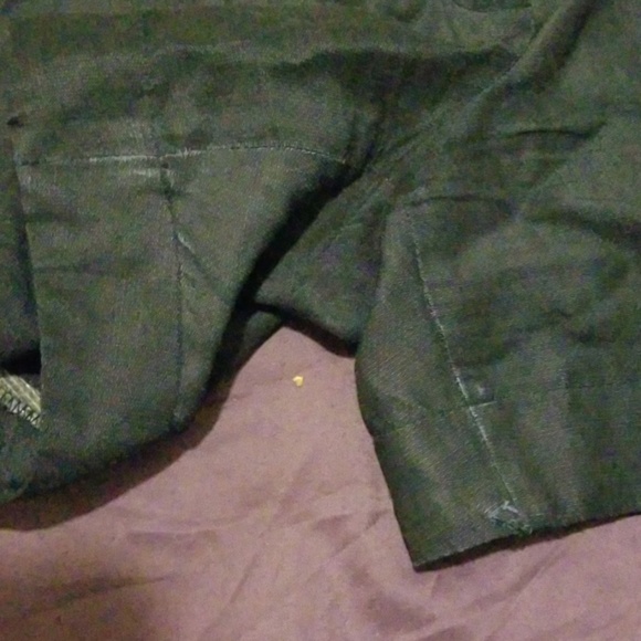 French connection Blue linen wool blend shorts - Picture 4 of 5